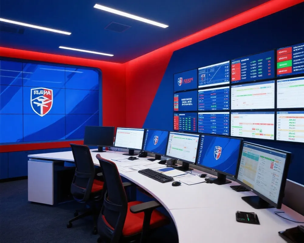 赛事动态与数据联动示意图